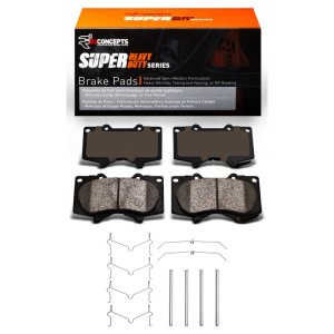 Lexus GX460 Brake Pads - Front - R1 Concepts - Super Duty - `10-`24 Lexus GX460 Brake Pads - Front - R1 Concepts - Super Duty - `10-`24